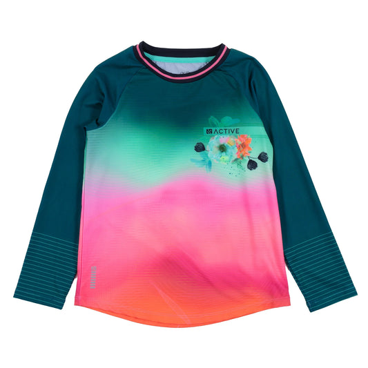 Nano - Athletic Long Sleeve Tshirt - Teal