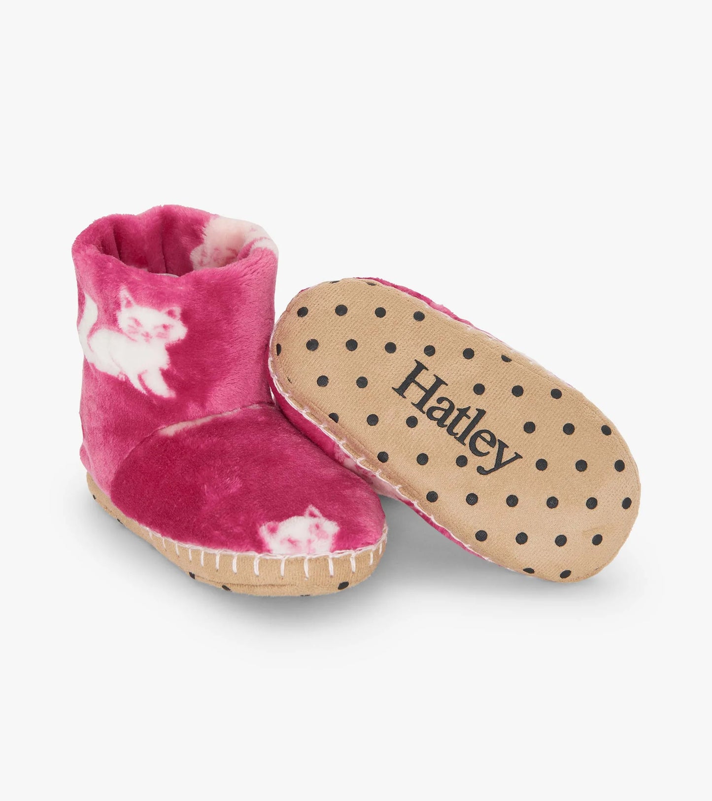 Hatley - Fleece Slippers - Little Kitties