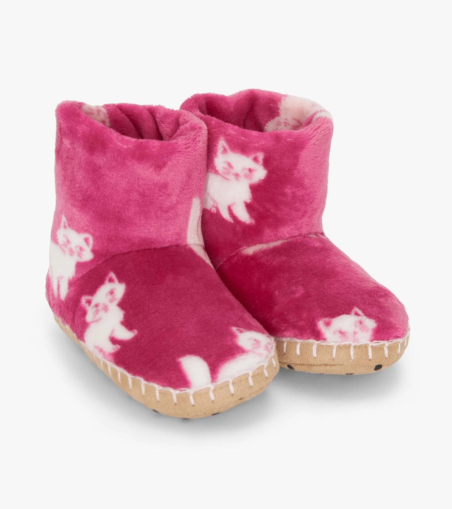 Hatley - Fleece Slippers - Little Kitties