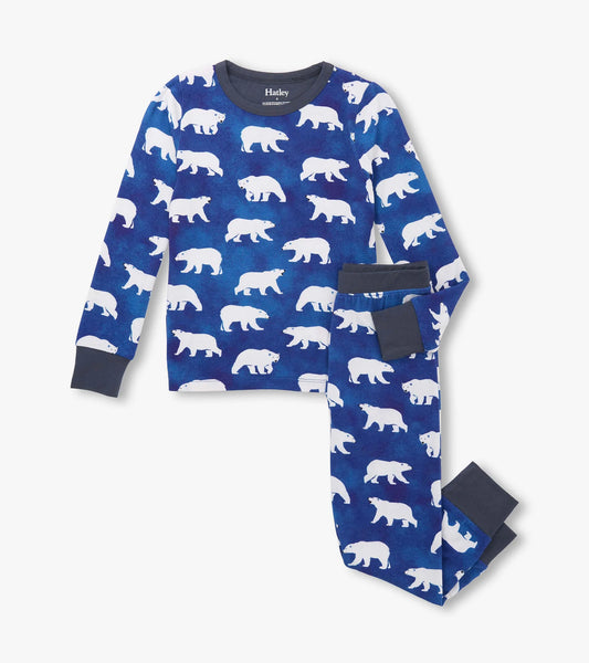 Hatley - Bamboo Pajamas - Midnight Polar Bear