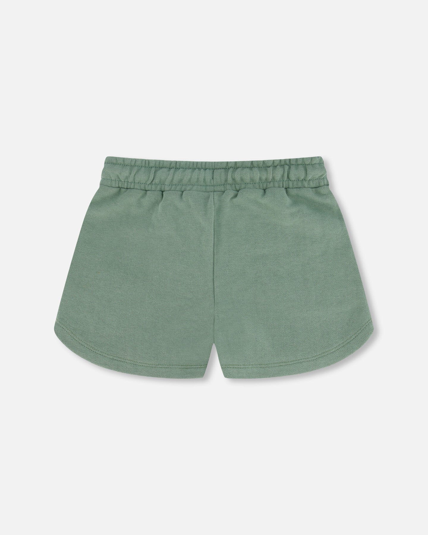 Deux Par Deux - French Terry Short Olive Green/Short Vert Olive En Coton Français