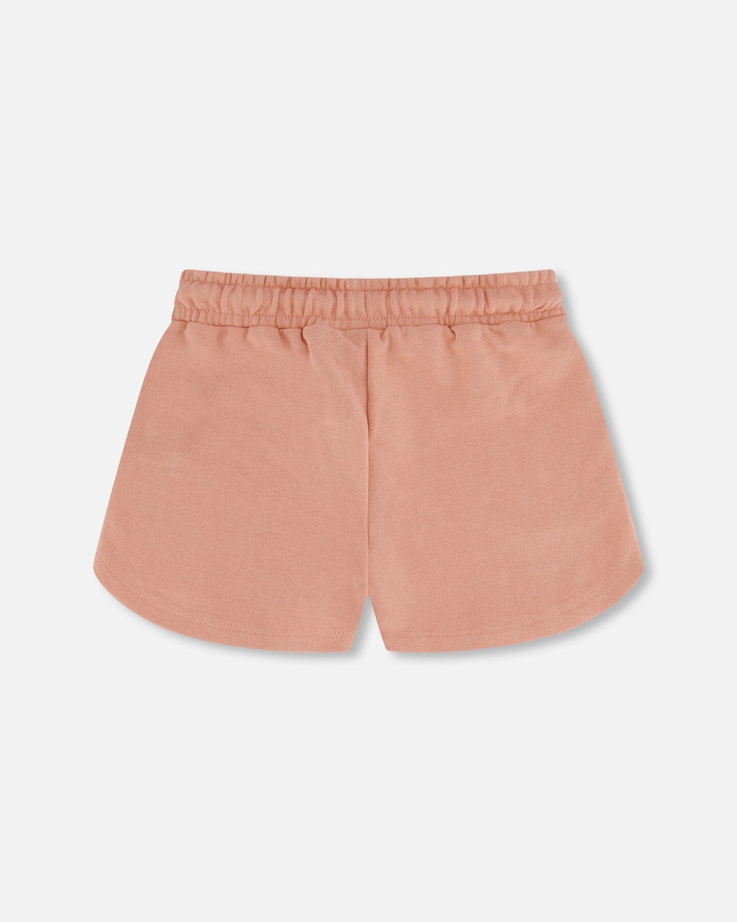 Deux Par Deux - French Terry Short Peach Pink/Short Rose Pêche En Coton Français