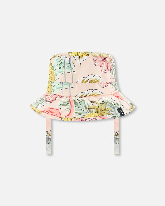 Deux Par Deux - Beach Hat - Flamingo