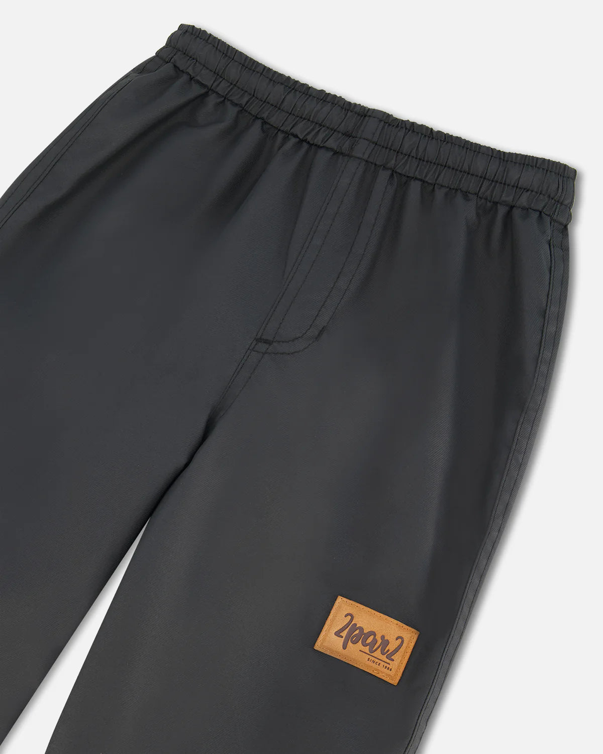 Deux Par Deux - Splash Pants Black/Pantalon De Pluie Noir