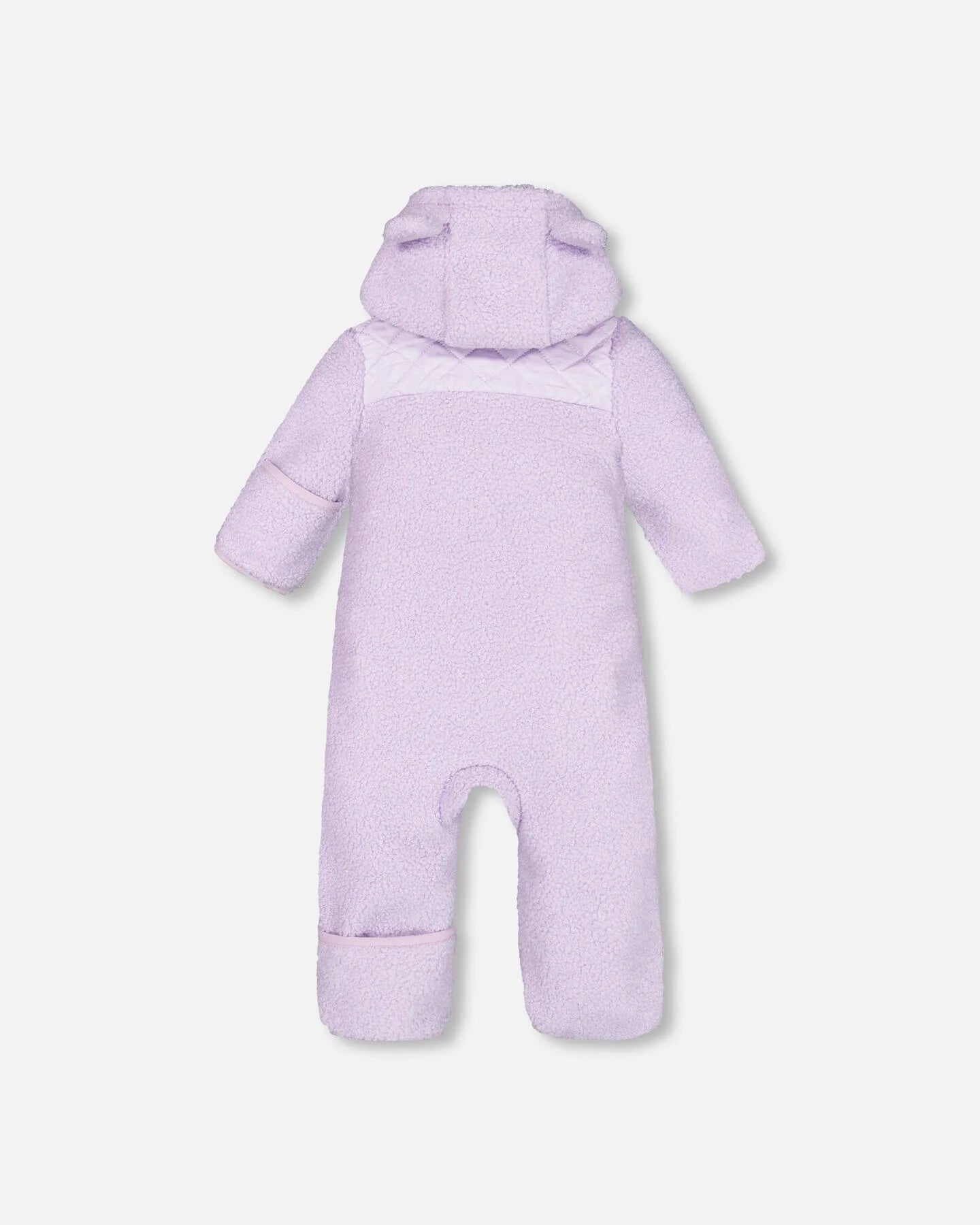 Deux Par Deux - Baby Sherpa One Piece Lavender/Habit une-pièce en sherpa pour bébé lavande