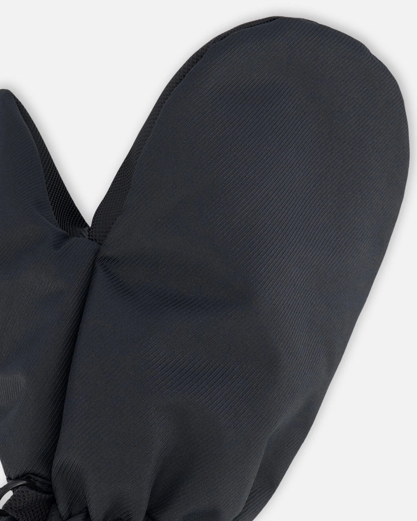 Deux Par Deux - Mid-Season Mittens Black/Mitaines mi-saison noires