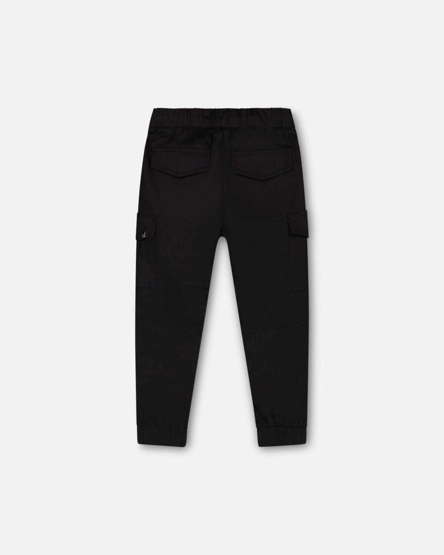 Deux Par Deux - Parachute Jogger Cargo Pants Black/Pantalon Parachute À Poches Cargo Noir