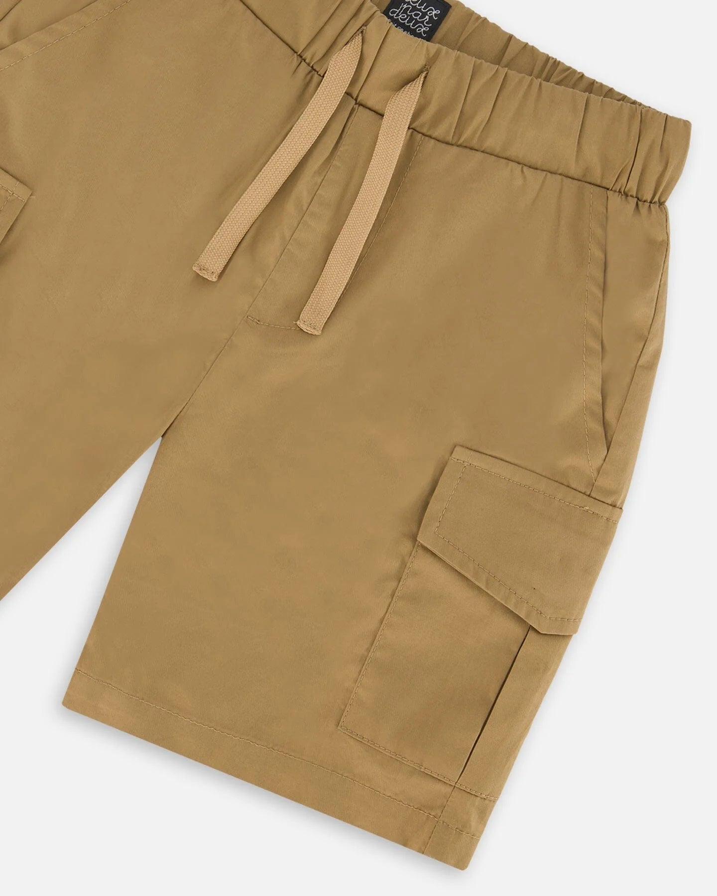 Deux Par Deux - Parachute Cargo Shorts Caramel/Short Cargo Parachute Caramel