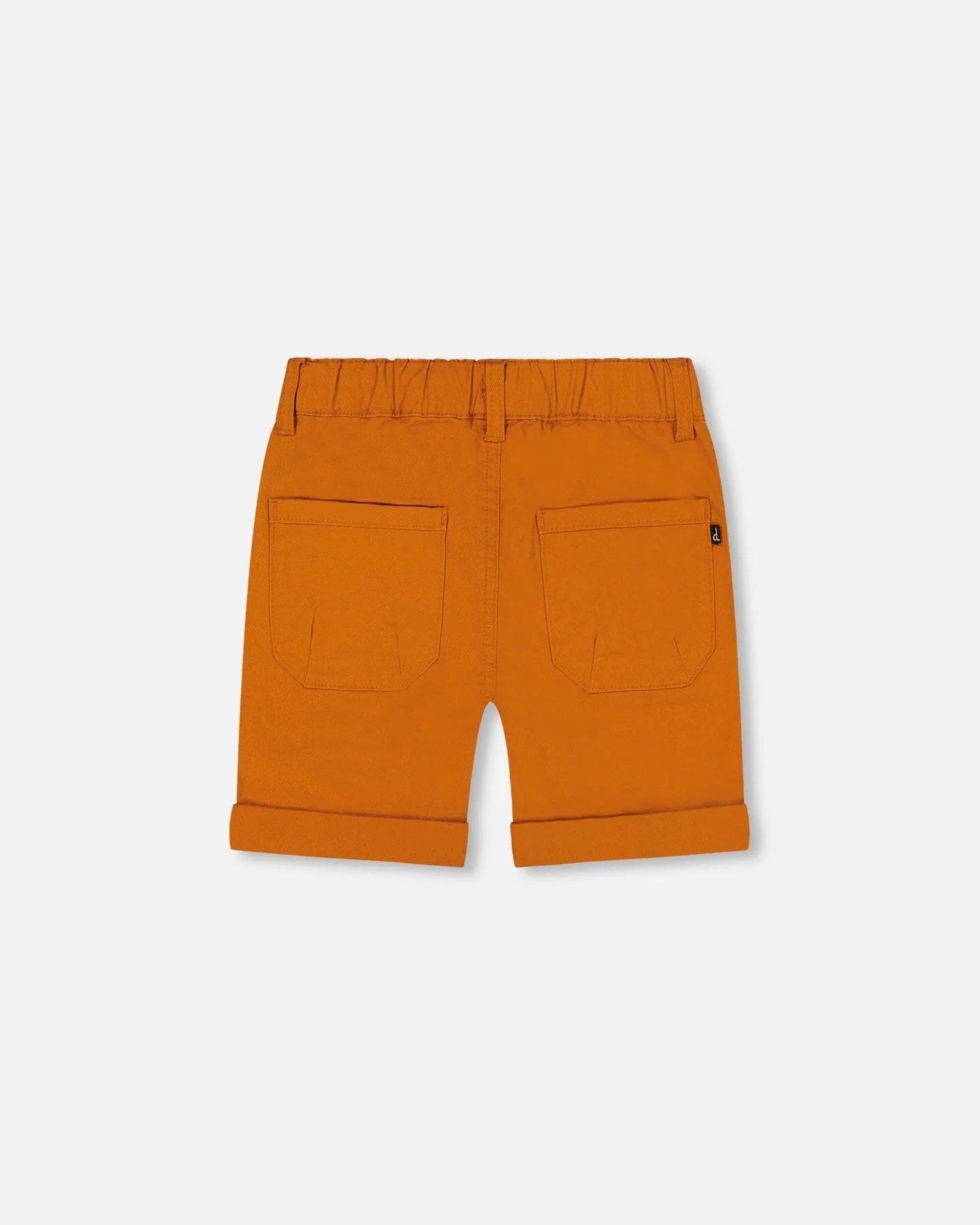 Deux Par Deux - Stretch Twill Short Dusty Orange/Short En Sergé Extensible Orange Brûlé