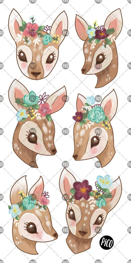 Pico - Temporary Tattoos - Little fawns