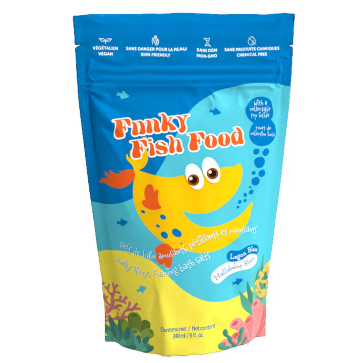 Loot Toy Company - Funky Fish Food - Hullabaloo Blue