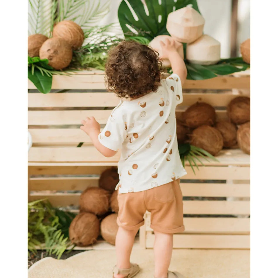 Petit Lem - Coconut Shorts Set/Ensemble Short Noix Coco