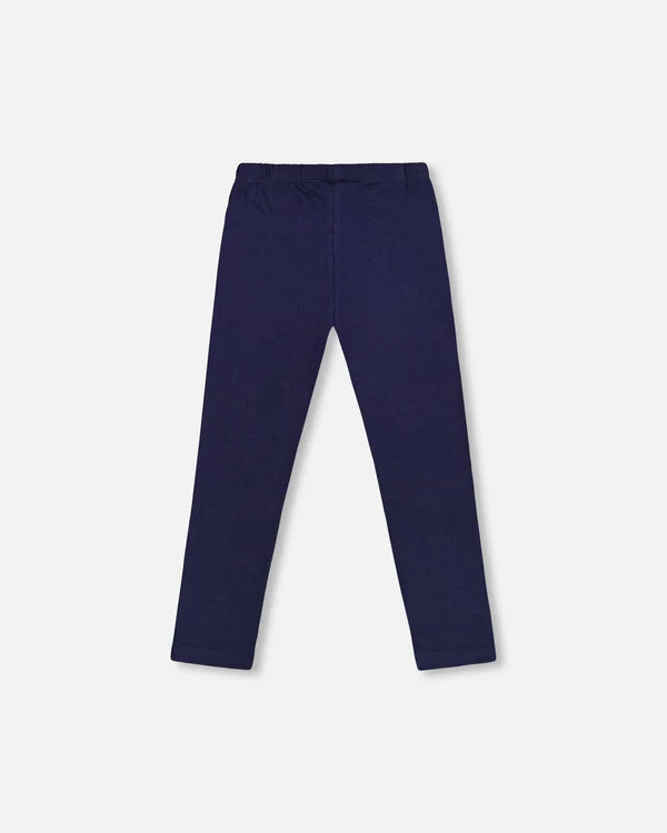 Deux par Deux - Organic Cotton Legging - Navy