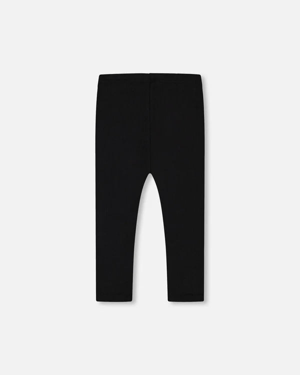 Deux par Deux - Rib Leggings - Black