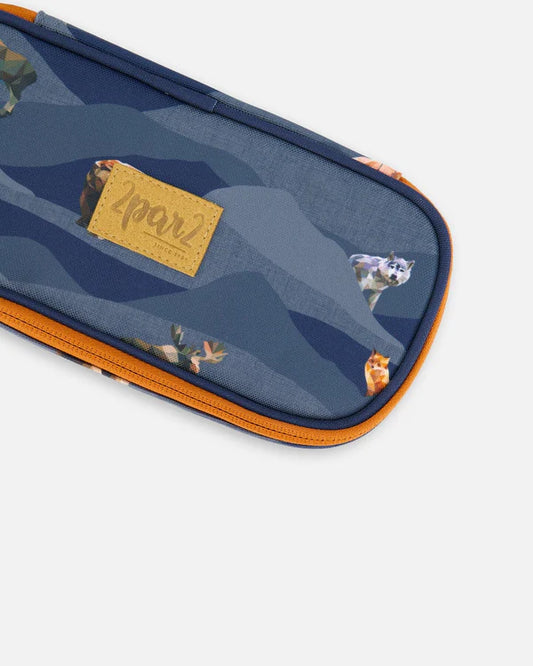 Deux Par Deux - Pencil Case - Mountains Animals