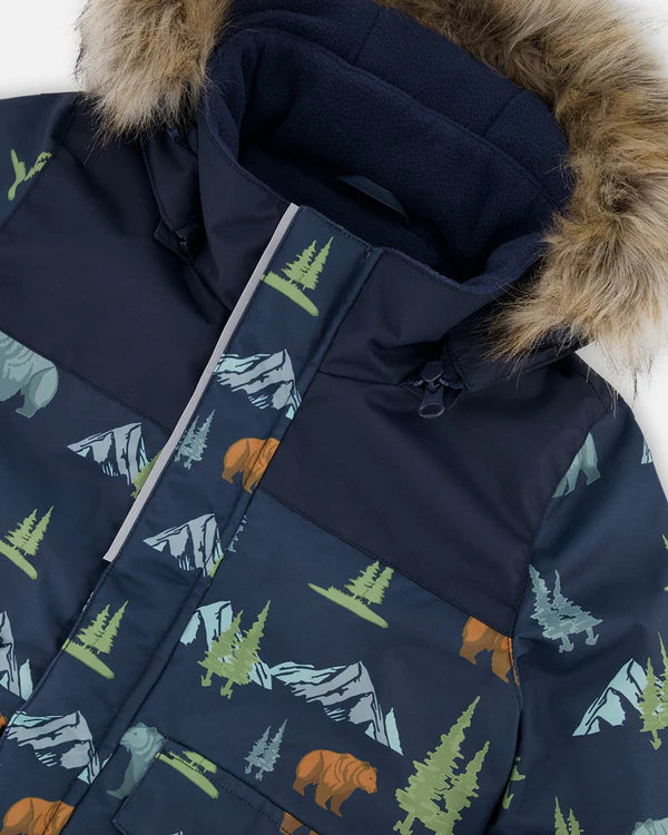 Deux Par Deux - Two Piece Snowsuit - Brown Sugar