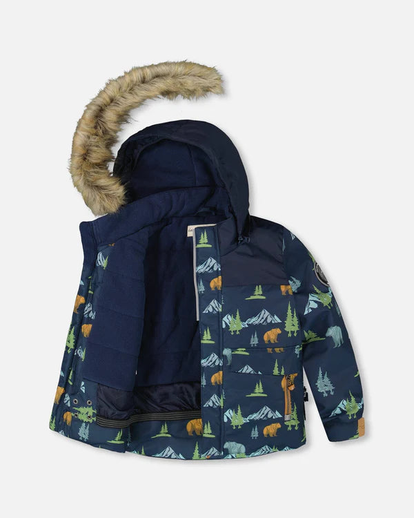 Deux Par Deux - Two Piece Snowsuit - Brown Sugar