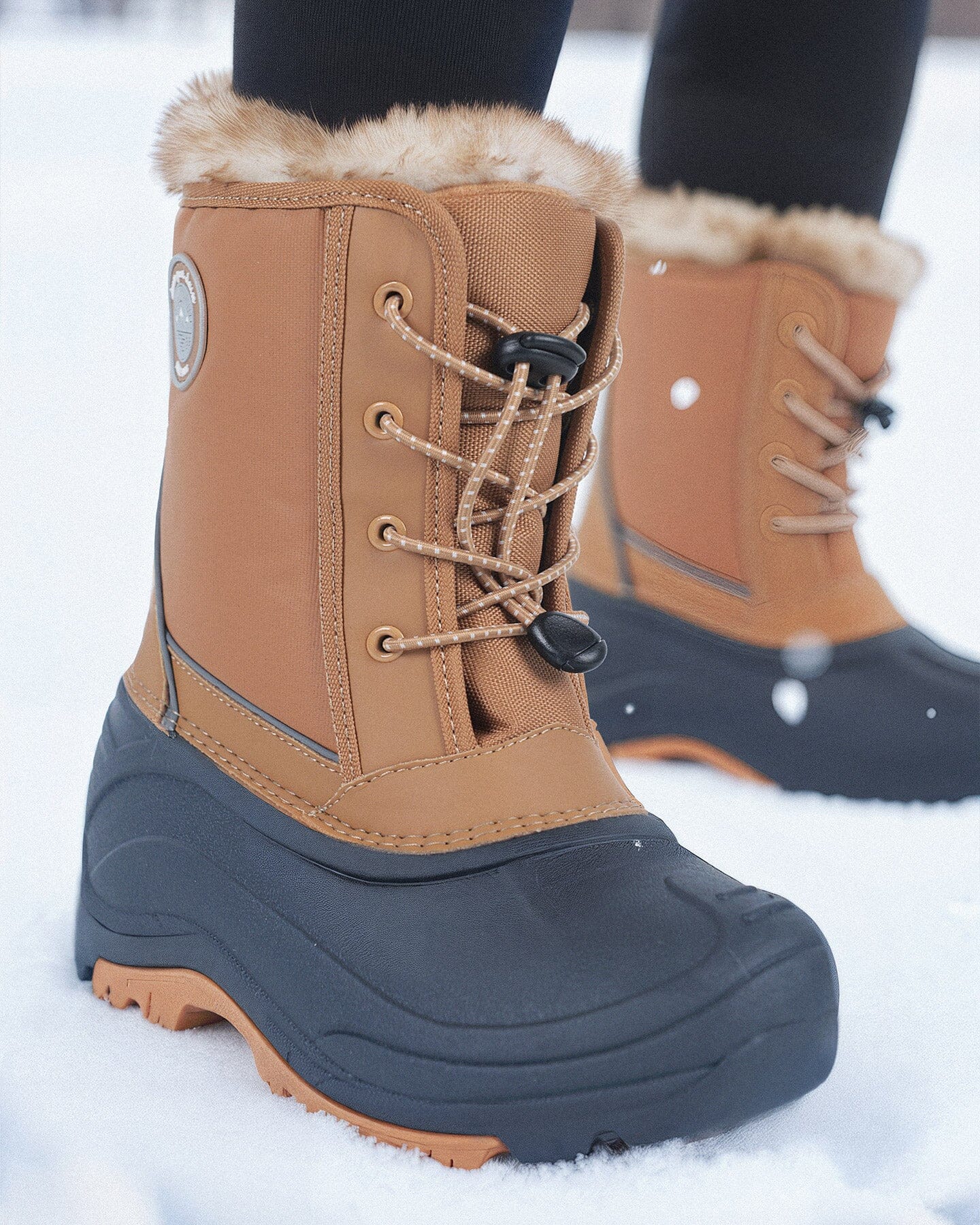 Deux Par Deux - Winter Boots - Brown Sugar