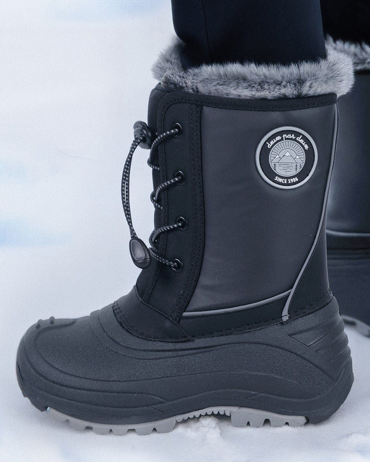 Deux Par Deux - Winter Boots - Antracite