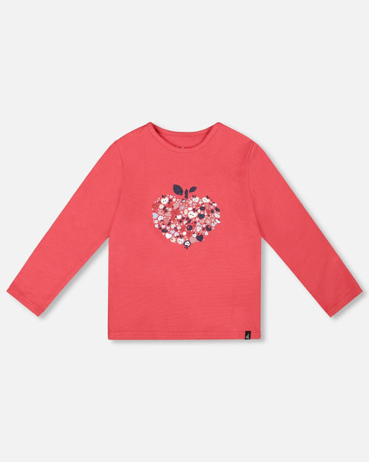 Deux Par Deux - Long Sleeve Tshirt - Cardinal