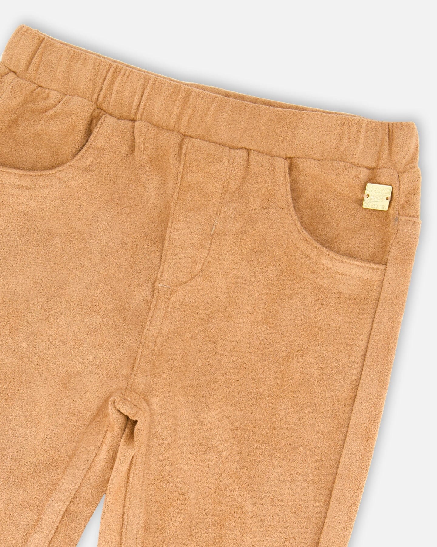 Deux Par Deux - Stretch Suede Tregging - Cafe au Lait
