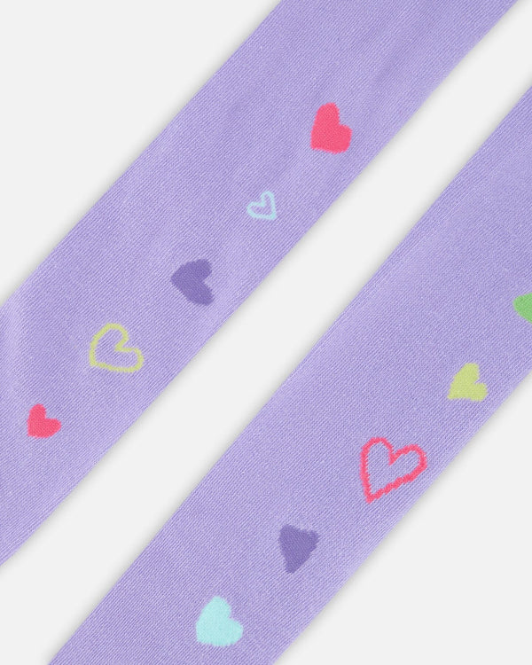 Deux Par Deux - Knit Tights - Lavender