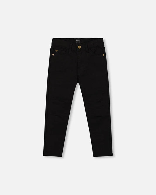 Deux par Deux - Stretch Twill Pants - Black