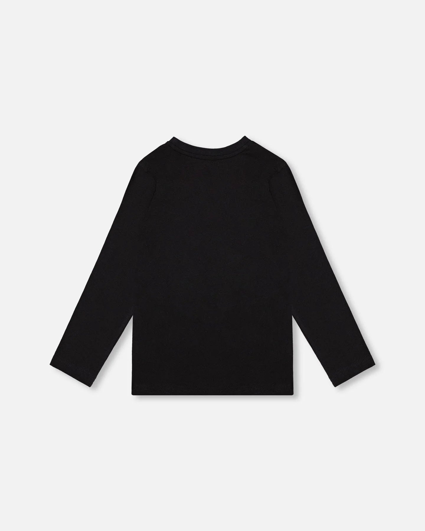 Deux Par Deux - Organic Cotton Long Sleeve Top - Black