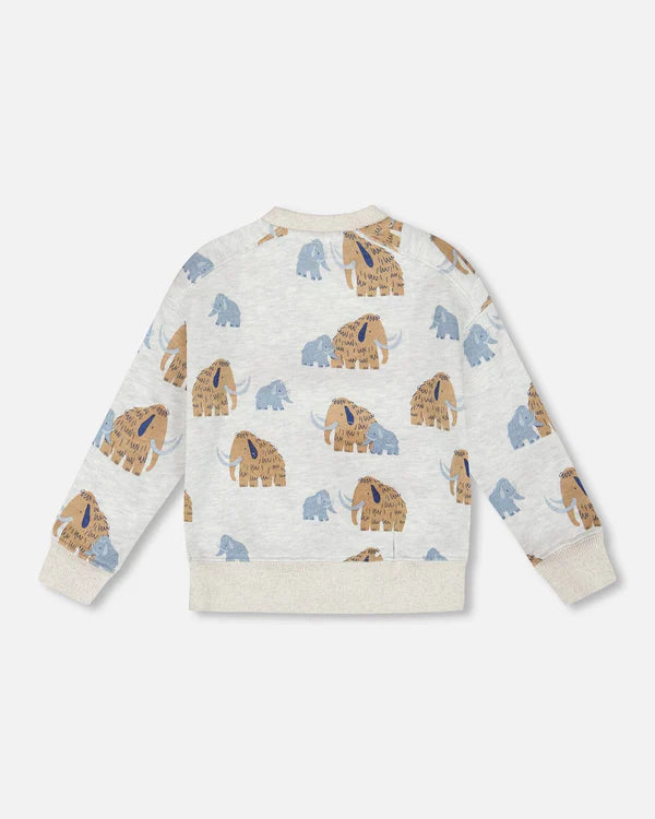 Deux Par Deux - Long Sleeve Crew Neck - Mammoths
