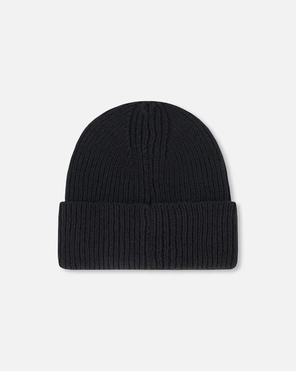 Deux Par Deux - Mid-Season Knit Hat - Black