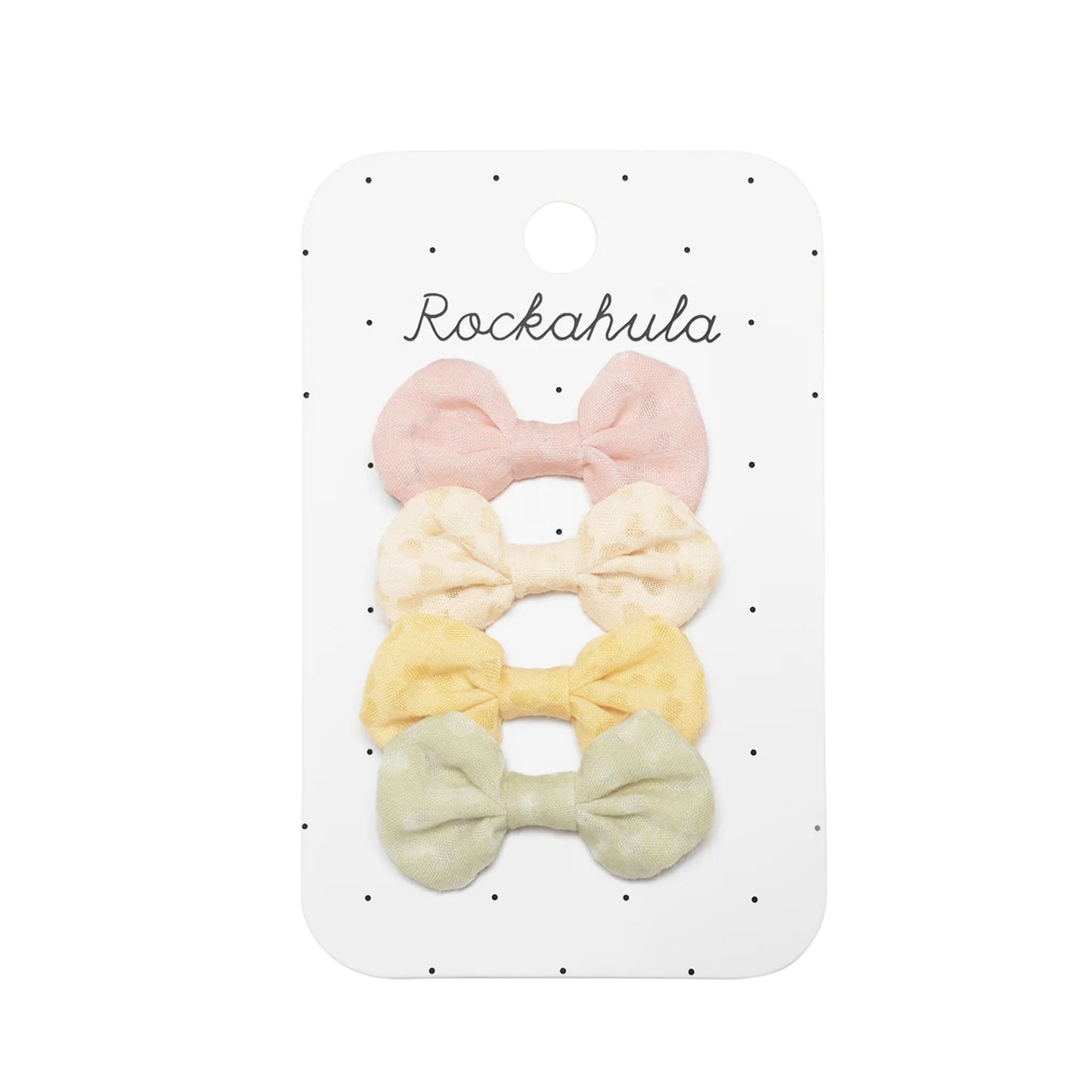 Rockahula - Tiny Blossom - Little Daisy Pastel Bow Clip Set