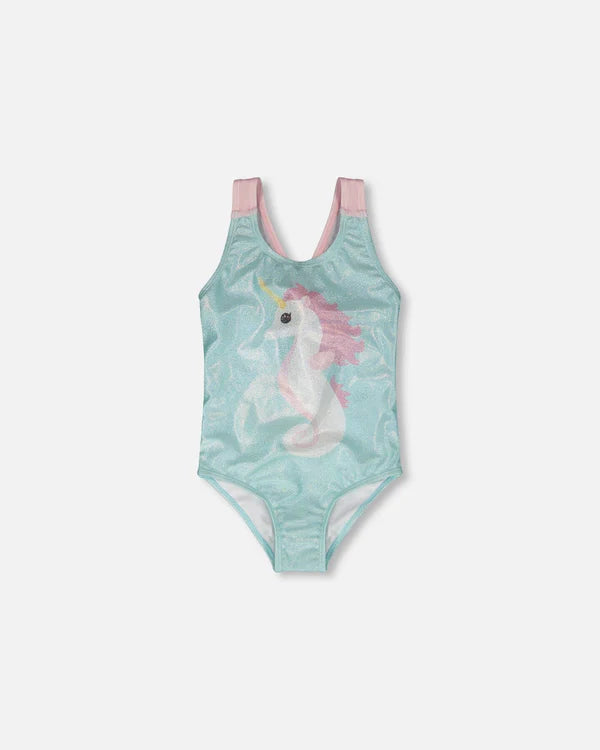 Deux par Deux - One-Piece Swimsuit Aqua