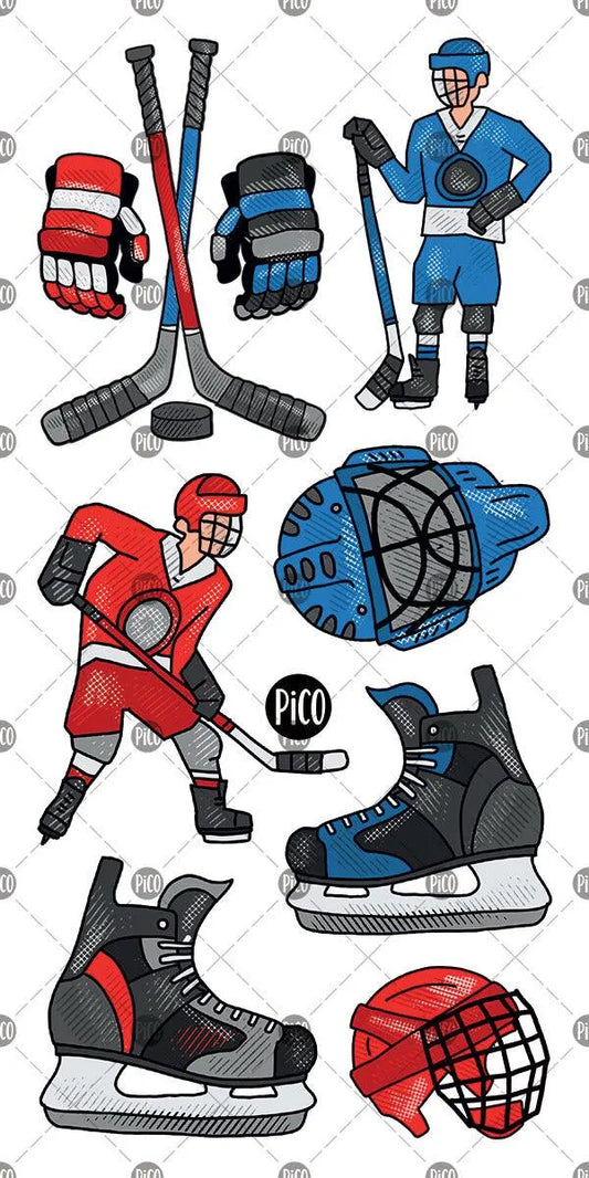 Pico - Temporary Tattoos  - Hockey Mania