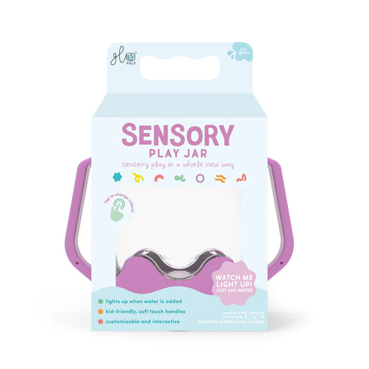 Glo Pals - Sensory Play Jar - Purple