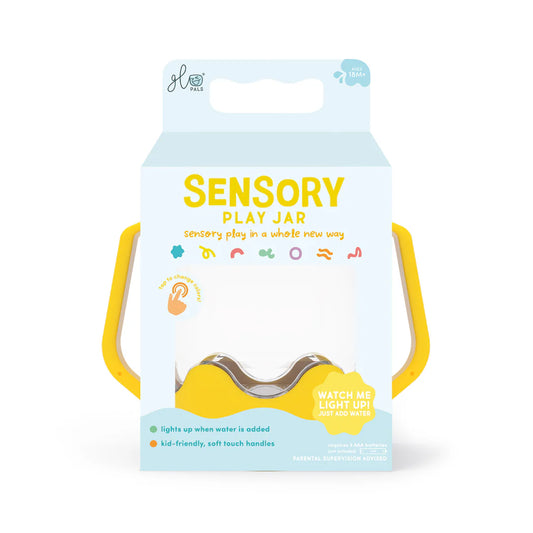Glo Pals - Sensory Play Jar - Yellow