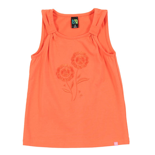 Nano - Pretty Hummingbird Tank Top - Coral