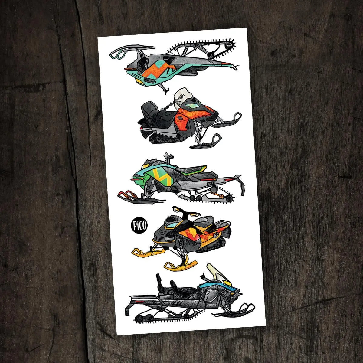 Pico - Fun snowmobiles