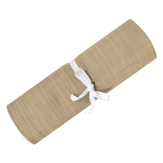 Perlimpinpin - Cotton Muslin Swaddle - Sand