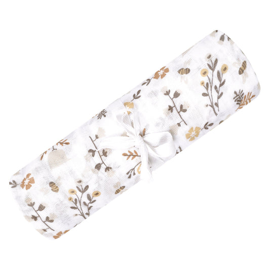 Perlimpinpin - Cotton Muslin Swaddle - Bees