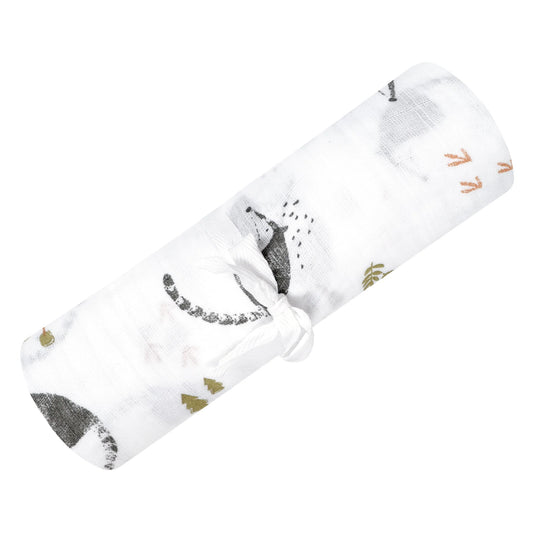 Perlimpinpin - Cotton Muslin Swaddle - Anteaters