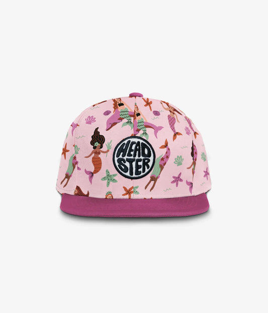 Headster - Mermaid Dreamland Snapback - Rosy cheeks