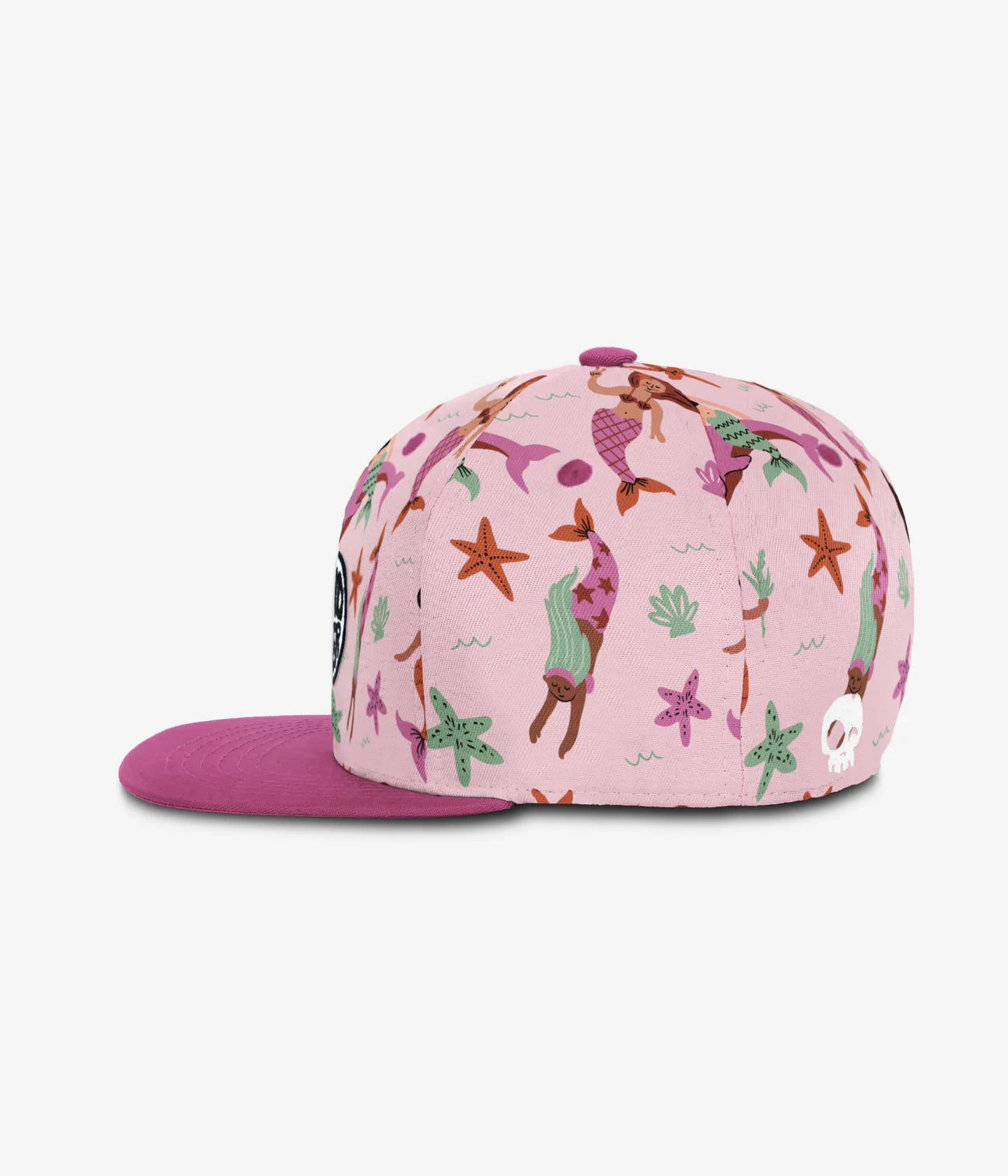 Headster - Mermaid Dreamland Snapback - Rosy cheeks