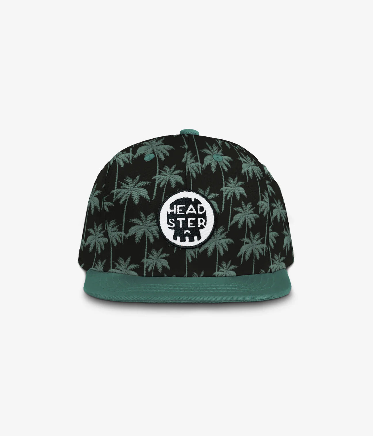 Headster - Midnight Palms Snapback - Black