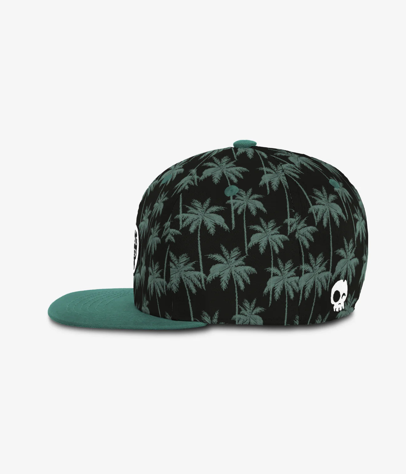 Headster - Midnight Palms Snapback - Black