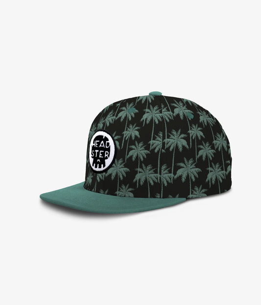 Headster - Midnight Palms Snapback - Black