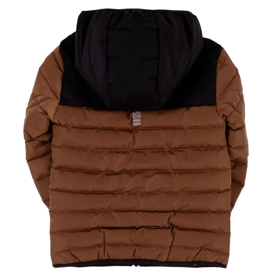 Nano - Brown Bubble Jacket/Manteau Doudoune Brun