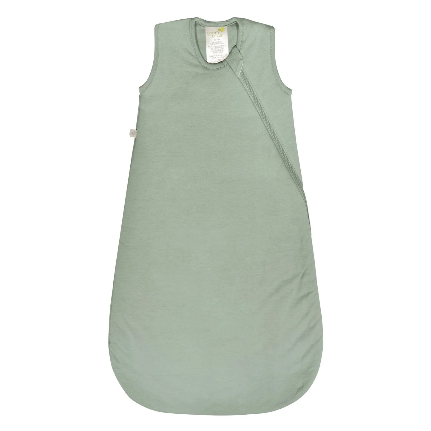 Perlimpinpin - Quilted Bamboo Sleep Sack 1.0 Tog - Moss