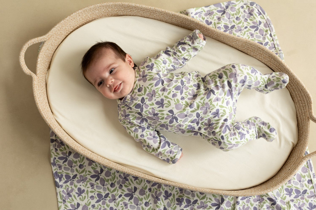 Coccoli - Bamboo/Cotton Sleeper - Violets