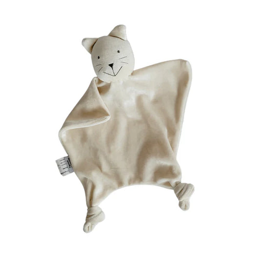 Papoum papoum - Kitty Cat Baby Blankie, bamboo velour