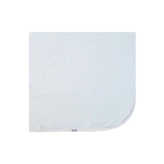 Coccoli - Dip Dye Velour Swaddle Blanket - Light Blue